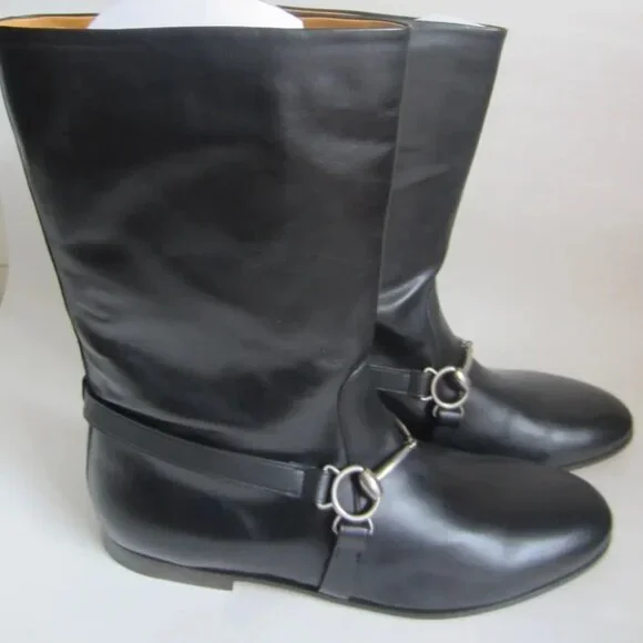 Gucci | Shoes | New Deadstock With Box Gucci Black Leather  display picture 3